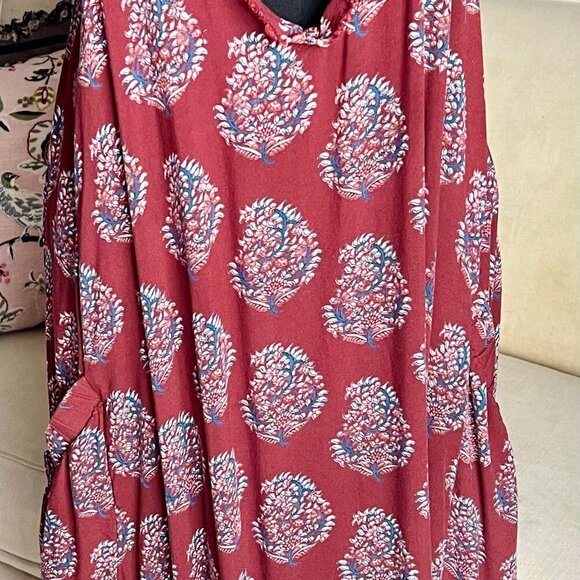 EARTHBOUND - BOHO MAXI DRESS - SIZE SMALL - Picture 3 of 11